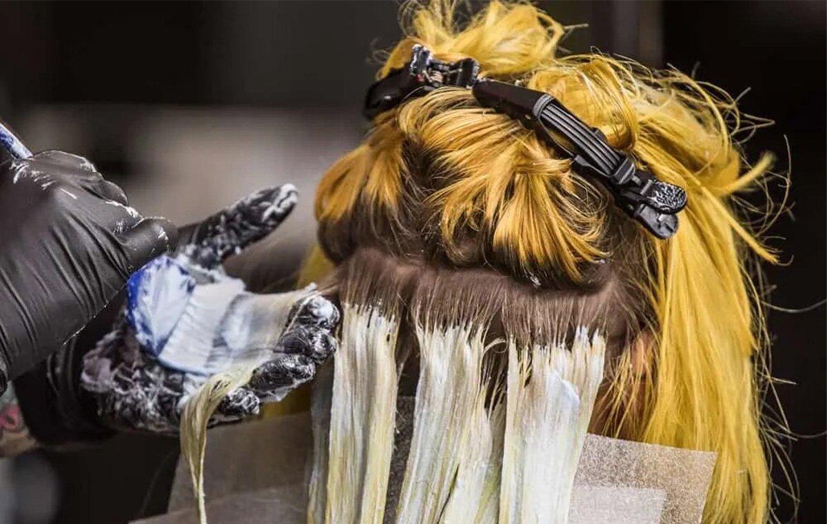 Bleach again to fix yellow hair