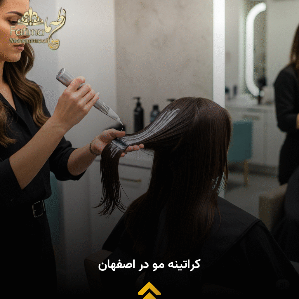 سالن کراتینه مو در اصفهان