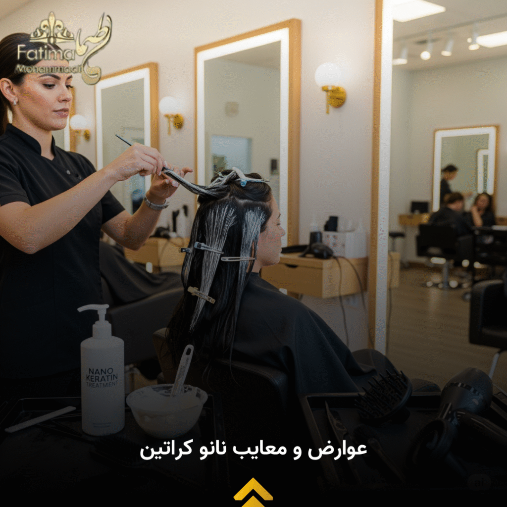 عوارض و معایب نانو کراتین + راهنمای کامل