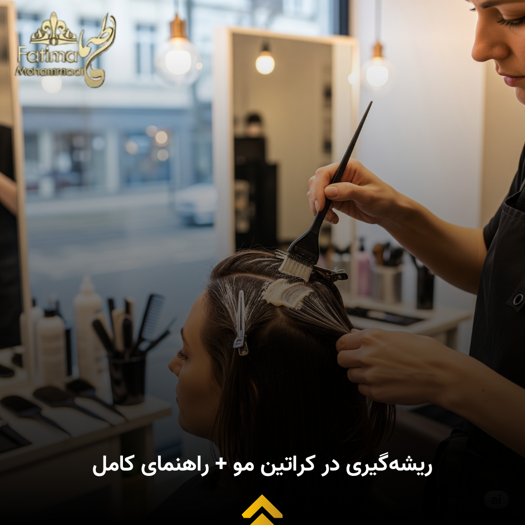 راهنمای کامل ریشه گیری کراتین مو